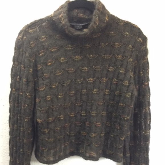 Rebecca Beeson Crop L/S Sweater Size-L - Picture 1 of 8